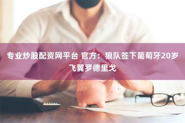 专业炒股配资网平台 官方：狼队签下葡萄牙20岁飞翼罗德里戈