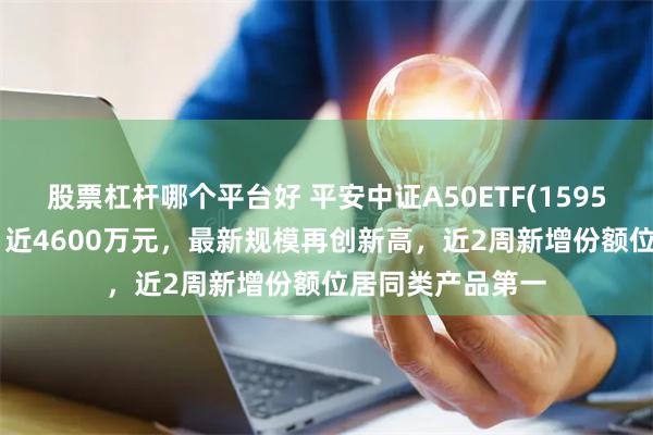 股票杠杆哪个平台好 平安中证A50ETF(159593)昨日“吸金”近4600万元，最新规模再创新高，近2周新增份额位居同类产品第一